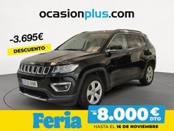 Negro Usado 2018 Jeep Compass Longitude SUV | 16.450 € (Buen precio)