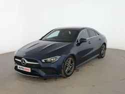 Azul Usado 2020 Mercedes CLA200 AMG line Berlina | 30.799 € (Un poco caro)