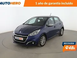 Azul Usado 2017 Peugeot 208 Allure Utilitario | 9499 € (Precio justo)