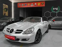 Gris / plata Usado 2004 Mercedes SLK200 Descapotable | 9000 € (Buen precio)
