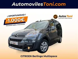 Gris / plata Usado 2017 Citroën Berlingo PureTech Monovolumen | 11.990 € (Precio justo)
