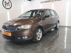 Marrón Usado 2016 Skoda Rapid Style Utilitario | 10.900 € (Un poco caro)