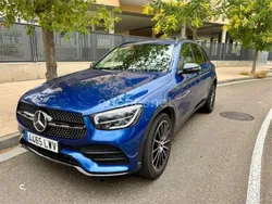 Azul Usado 2022 Mercedes GLC220 SUV | 41.000 € (Precio justo)