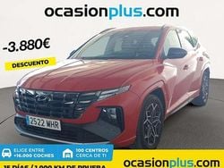 Rojo Usado 2023 Hyundai Tucson N Line SUV | 20.810 € (Precio justo)