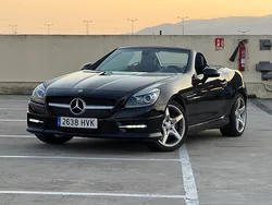 Negro Usado 2014 Mercedes SLK350 Descapotable | 32.900 € (Caro)