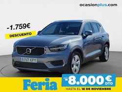 Gris Usado 2018 Volvo XC40 Momentum SUV | 28.700 € (Un poco caro)