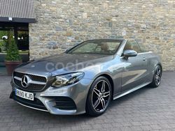 Gris / plata Usado 2018 Mercedes E220 Descapotable | 36.500 € (Precio justo)