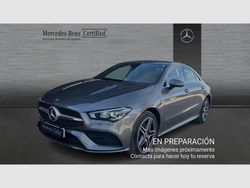 Gris Usado 2021 Mercedes CLA250e AMG line Berlina | 31.990 € (Precio justo)