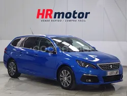 Azul Usado 2021 Peugeot 308 Allure Familiar | 15.890 € (Un poco caro)
