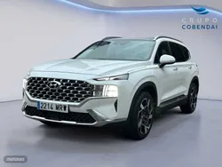 White cream Usado 2024 Hyundai Santa Fe SUV | 46.790 € (Precio justo)