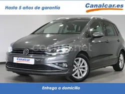 Gris / plata Usado 2019 VW Golf Sportsvan Advance Monovolumen | 16.990 € (Un poco caro)