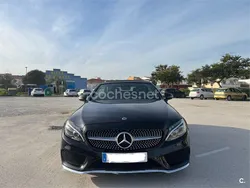 Negro Usado 2017 Mercedes C220 Descapotable | 26.000 € (Precio justo)