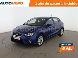 Azul Usado 2019 Seat Ibiza Style Plus Berlina | 13.399 € (Precio justo)