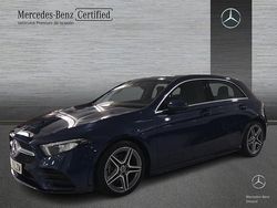 Azul Usado 2022 Mercedes A180 AMG line Berlina | 26.500 € (Buen precio)