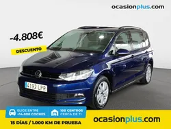 Azul Usado 2021 VW Touran Business Monovolumen | 26.600 € (Precio justo)
