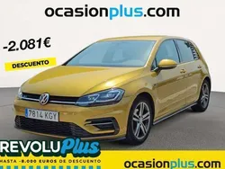 Amarillo Usado 2018 VW Golf VII Sport Utilitario | 20.819 € (Precio justo)
