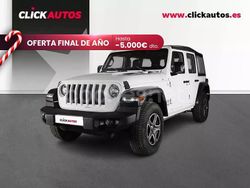 Blanco Usado 2019 Jeep Wrangler Sport SUV | 44.750 € (Precio justo)