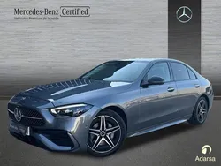 Gris / plateado Usado 2022 Mercedes C200 AMG line Berlina | 40.900 € (Precio justo)