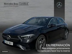 Negro Usado 2024 Mercedes A180 AMG line Berlina | 31.990 € (Buen precio)