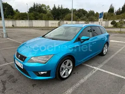 Azul Usado 2016 Seat Leon FR Familiar | 12.900 € (Precio justo)