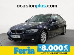 Azul Usado 2009 BMW 318 Berlina | 9450 € (Precio justo)