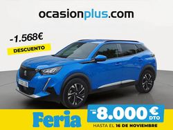 Azul Usado 2021 Peugeot 2008 Allure SUV | 17.250 € (Precio justo)