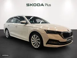 Blanco Usado 2021 Skoda Octavia Style Familiar | 20.900 € (Precio justo)