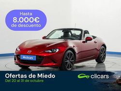 Rojo Nuevo 2025 Mazda MX5 Exclusive-Line Descapotable | 32.490 €