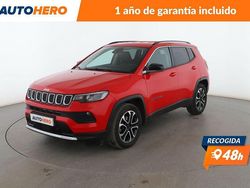 Rojo Usado 2022 Jeep Compass Limited SUV | 23.199 € (Precio justo)