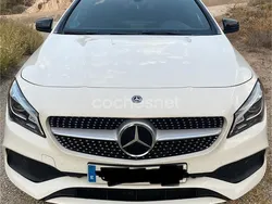 Blanco Usado 2017 Mercedes CLA200 AMG line Berlina | 16.500 € (Buen precio)