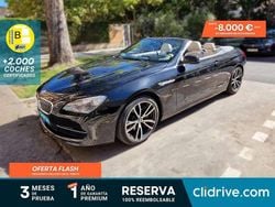 Negro Usado 2014 BMW 640 Cabriolet Descapotable | 32.290 € (Precio justo)