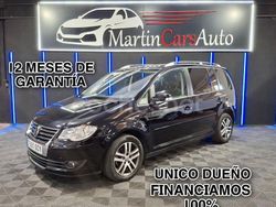 Negro Usado 2008 VW Touran Highline Monovolumen | 6690 € (Precio justo)