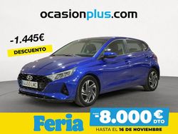 Azul Usado 2020 Hyundai i20 Berlina | 15.900 € (Precio justo)