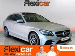 Gris Usado 2020 Mercedes C220 Familiar | 29.990 € (Buen precio)