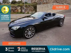 Negro Usado 2013 BMW 640 Cabriolet Descapotable | 28.590 €