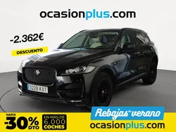 Negro Usado 2019 Jaguar F-Pace Prestige SUV | 25.990 € (Precio justo)