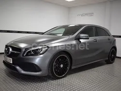 Gris / plata Usado 2016 Mercedes A200 AMG line Berlina | 19.500 € (Precio justo)