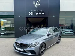Gris / plata Usado 2020 Mercedes C220 Familiar | 29.900 € (Un poco caro)