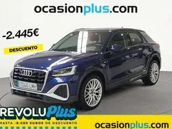 Azul Usado 2021 Audi Q2 S-Line SUV | 24.455 € (Precio justo)