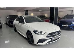 Blanco Usado 2022 Mercedes C220 Berlina | 39.900 € (Precio justo)