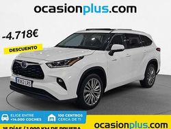 Blanco Usado 2021 Toyota Highlander Advance SUV | 47.182 € (Un poco caro)