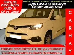 Blanco Usado 2020 Toyota Proace Verso City Familiar | 13.890 € (Un poco caro)