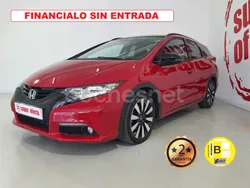 Rojo Usado 2014 Honda Civic Sport Familiar | 11.850 € (Precio justo)