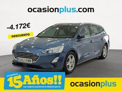 Azul Usado 2019 Ford Focus Titanium Familiar | 12.900 € (Precio justo)