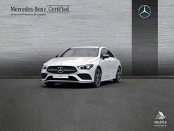 Blanco Usado 2021 Mercedes CLA180 AMG line Berlina | 33.900 € (Precio justo)
