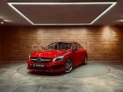 Rojo Usado 2013 Mercedes CLA220 AMG line Berlina | 19.999 € (Buen precio)