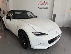 Blanco Usado 2017 Mazda MX5 Style Descapotable | 23.399 € (Un poco caro)