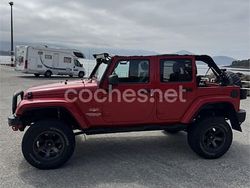 Rojo Usado 2012 Jeep Wrangler Unlimited Sahara SUV | 34.000 € (Un poco caro)