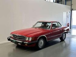 Rojo Usado 1989 Mercedes 560 Descapotable | 59.900 €