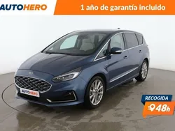 Azul Usado 2021 Ford S-MAX Vignale Monovolumen | 25.499 € (Precio justo)